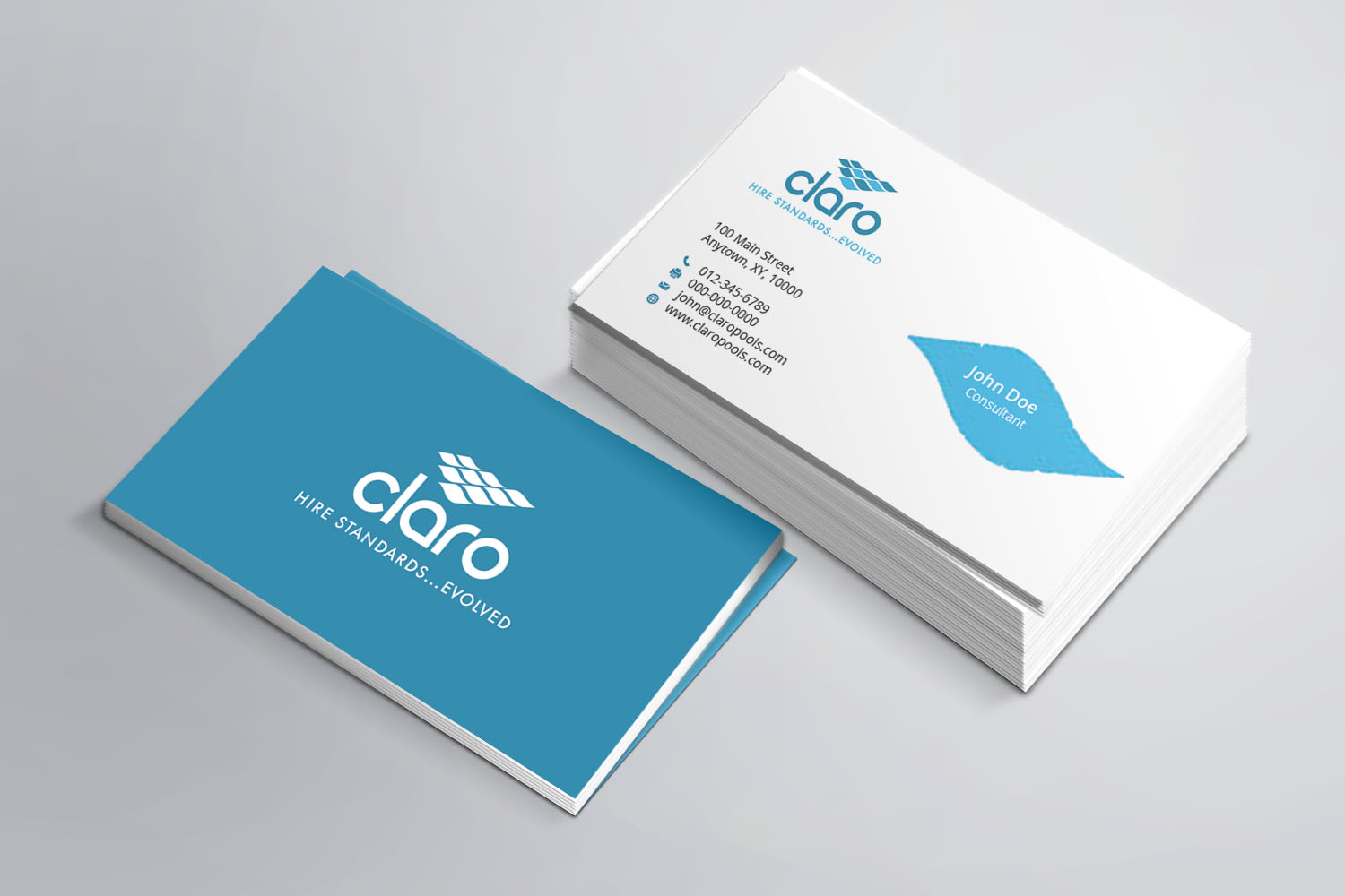 Business Card Design by AZ for CLARO | Design #4273692
