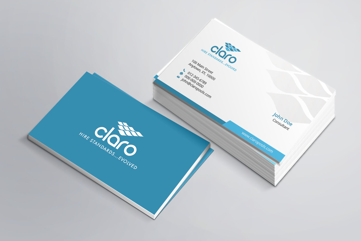 Business Card Design by AZ for CLARO | Design #4273693