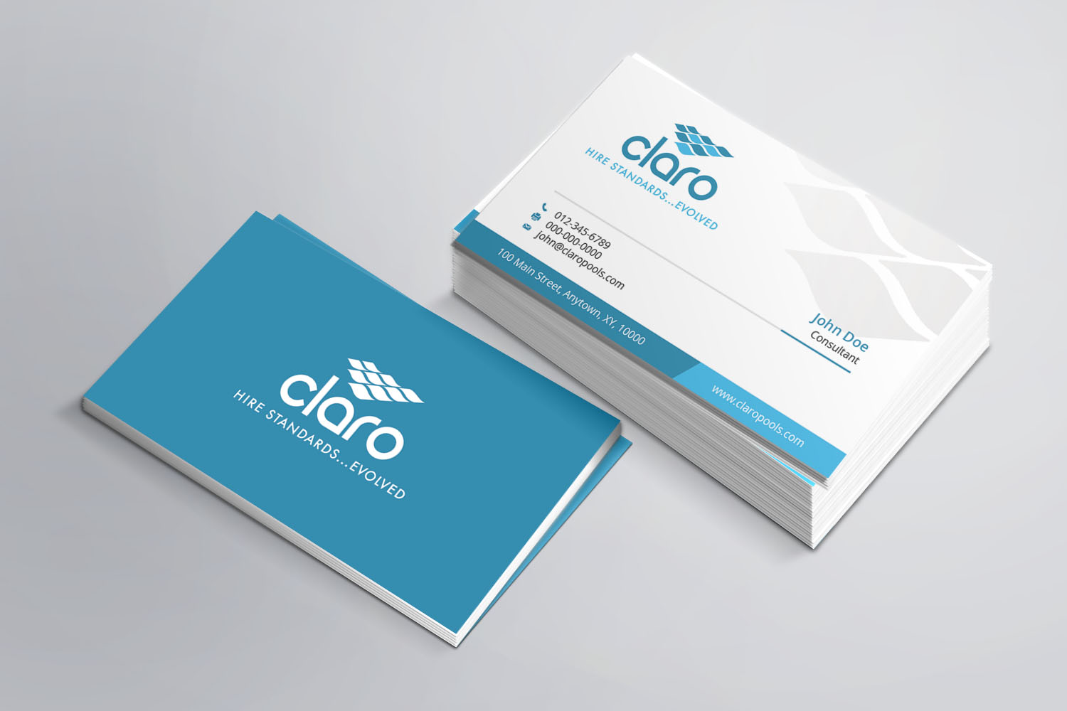 Business Card Design by AZ for CLARO | Design #4273694