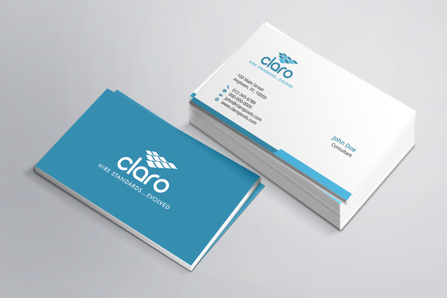 Business Card Design by AZ for CLARO | Design #4273695