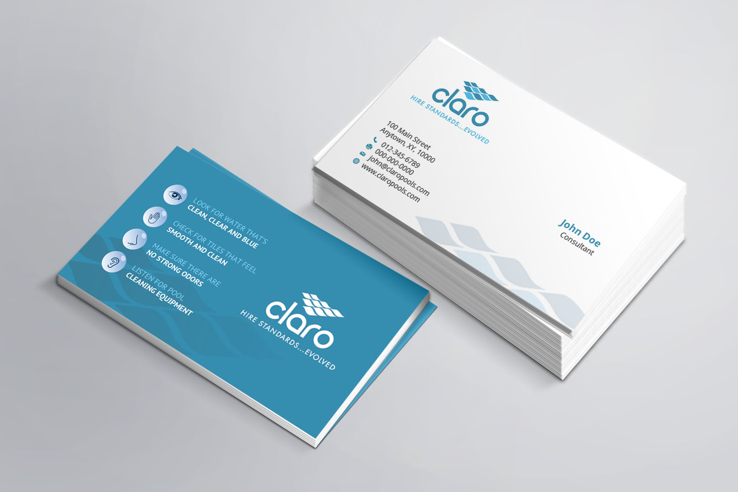 Business Card Design by AZ for CLARO | Design #4281562