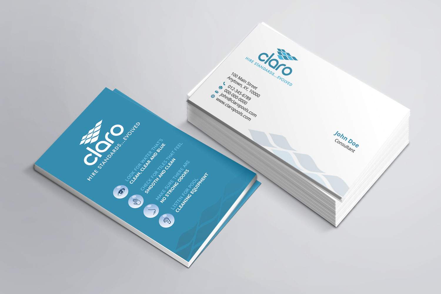 Business Card Design by AZ for CLARO | Design #4281566