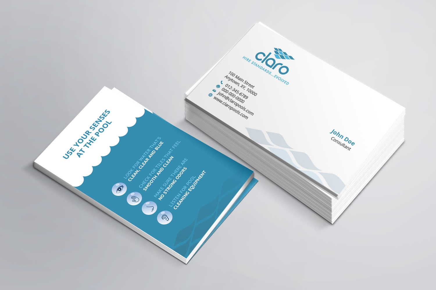 Business Card Design by AZ for CLARO | Design #4281584