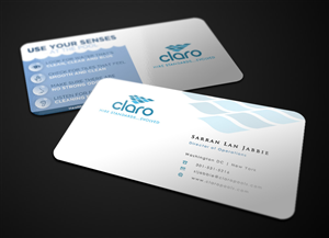 Visitenkarten-Design von Eggo May P für CLARO | Design: #4286307