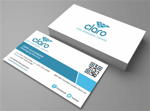 Business Card Design by AwsomeD for CLARO | Design #4288253