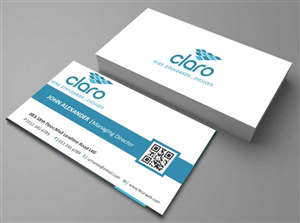 Business Card Design by AwsomeD for CLARO | Design: #4288256