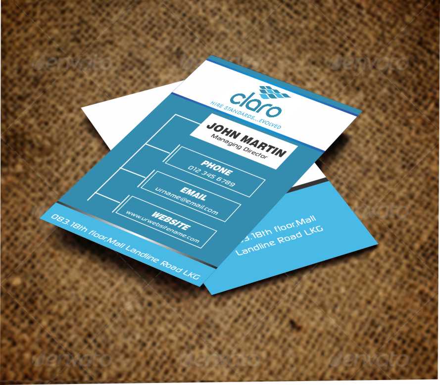 Business Card Design by AwsomeD for CLARO | Design #4288257