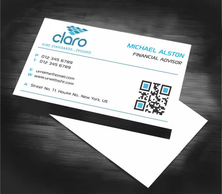 Business Card Design by AwsomeD for CLARO | Design #4288268