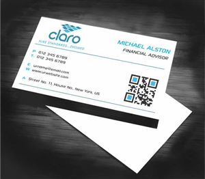 Business Card Design by AwsomeD for CLARO | Design: #4288268