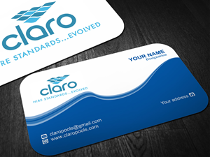 Business Card Design by ISOLZ INFOTECH for CLARO | Design: #4290278