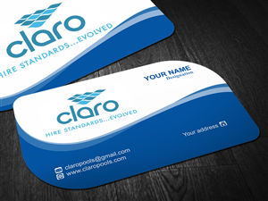 Business Card Design by ISOLZ INFOTECH for CLARO | Design: #4290299