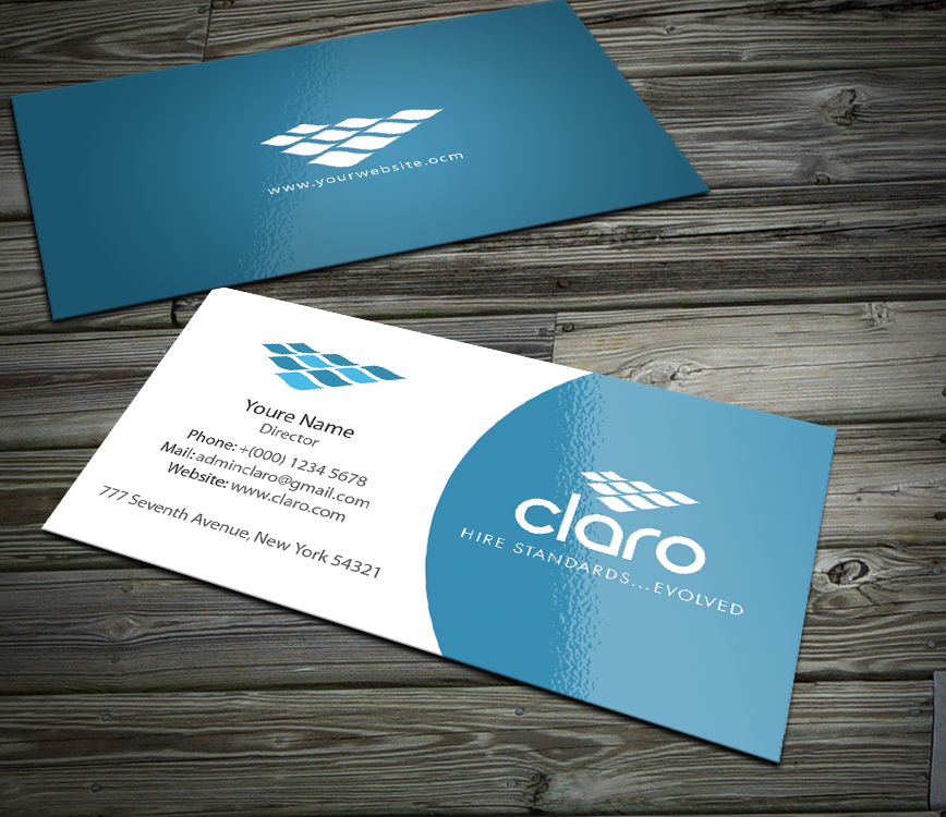Business Card Design by shaikhdesign for CLARO | Design #4277413