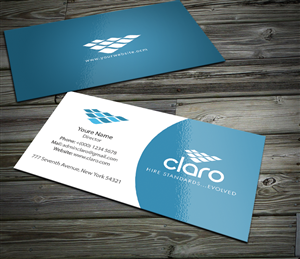 Business Card Design by shaikhdesign for CLARO | Design: #4277413