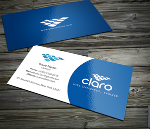 Business Card Design by shaikhdesign for CLARO | Design: #4277984