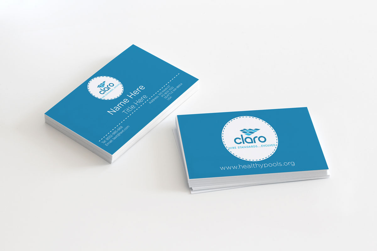 Business Card Design by Adham.ashraf for CLARO | Design #4273202