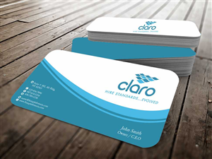 Visitenkarten-Design von szabist für CLARO | Design: #4287950