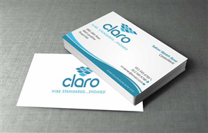 Business Card Design by szabist for CLARO | Design: #4287953