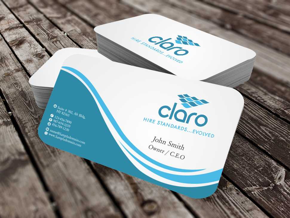 Visitenkarten-Design von szabist für CLARO | Design #4287955