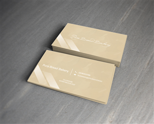Business Card Design by JR designs for pure bread bakery | Design: #1212511