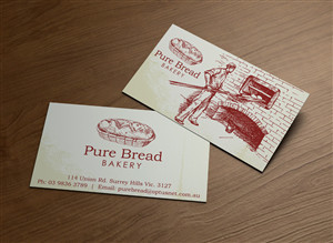 Business Card Design by MPStudio for pure bread bakery | Design: #1212651