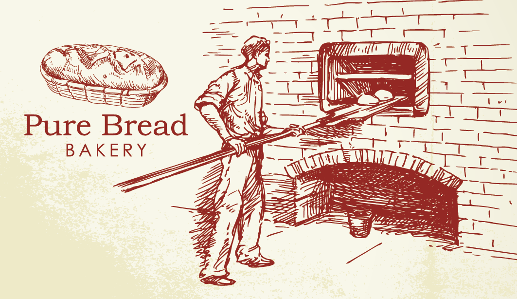 Business Card Design by MPStudio for pure bread bakery | Design #1215951