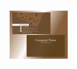 Business Card Design by MAS for pure bread bakery | Design #1214558