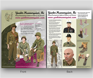 Brochure Design by noworries. for Yanks Mannequins, LLC | Design: #4370042