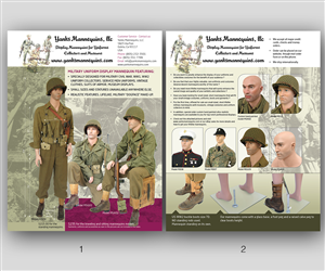 Brochure Design by noworries. for Yanks Mannequins, LLC | Design: #4386356