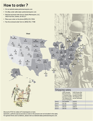 Brochure Design by noworries. for Yanks Mannequins, LLC | Design: #4386685