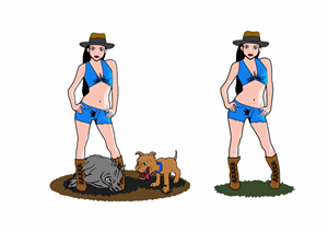 Cartoon hunters | Diseño Gráfico por dv