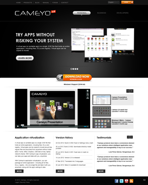 Web-Design von pb für Cameyo | Design: #1216654