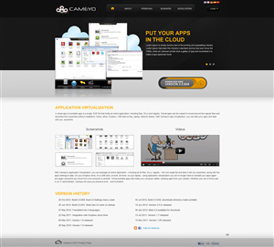 Web-Design von pb für Cameyo | Design: #1218141