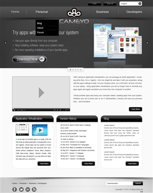Web-Design von pb für Cameyo | Design: #1221596