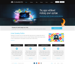 Web-Design von tinthumb für Cameyo | Design: #1234880