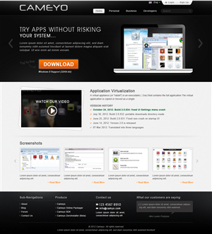 Web-Design von gtswebplus für Cameyo | Design: #1217699