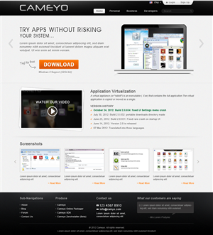 Web-Design von gtswebplus für Cameyo | Design: #1217716