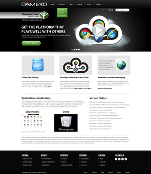 Web Design by Black Stallions Impressive Solutions for Cameyo | Design #1217761