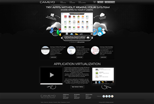 Web Design by Dezine Engine for Cameyo | Design: #1230754