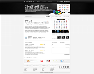 Web Design by Dezine Engine for Cameyo | Design: #1254365