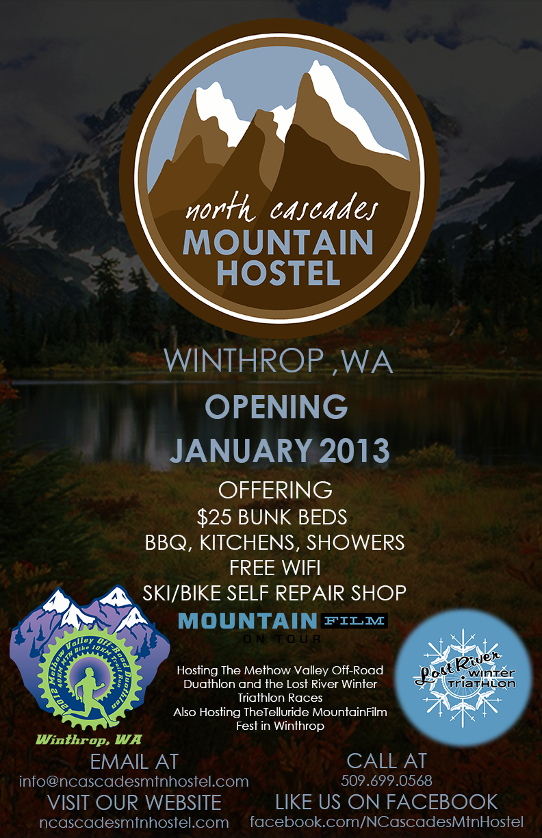 Diseño de Póster por nickfoshizal para North Cascades Mountain Hostel | Diseño #1247867