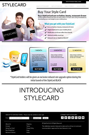 Landing Page Design by uk for this project | Design: #4321132