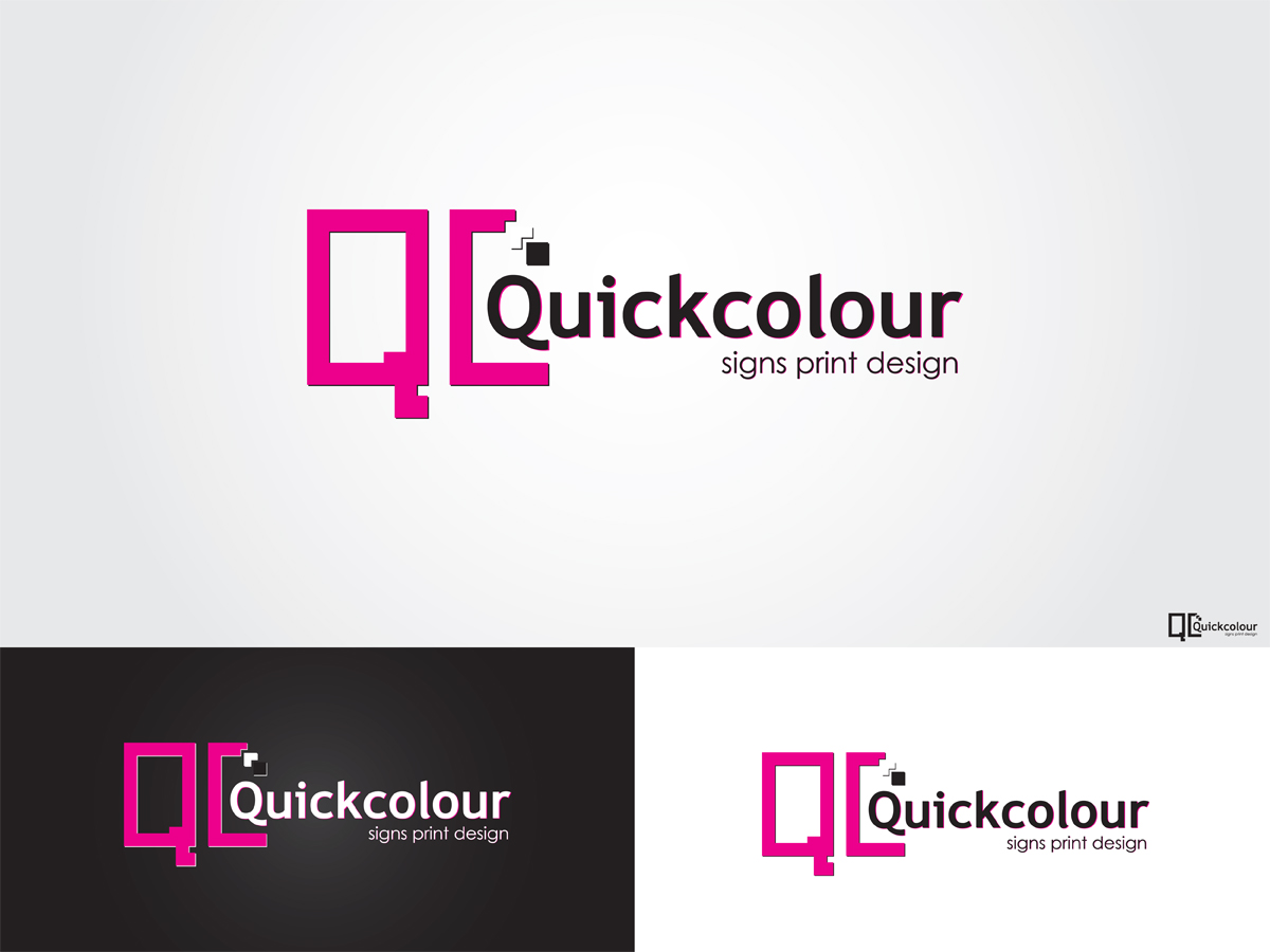 Logo Design by Maznazz for Quick Colour Print - Gosnells | Design #4328914