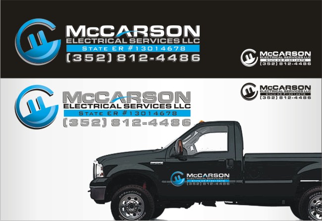 Diseño de Logo por eightball inc. para McCarson Electrical Services LLC | Diseño: #1245876