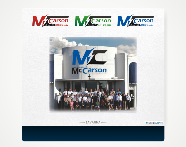 Logo Design by Savana for McCarson Electrical Services LLC | Design #1216410