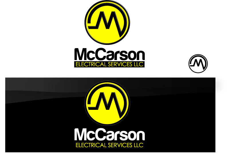 Logo Design by Perkins Design Studio for McCarson Electrical Services LLC | Design #1219188