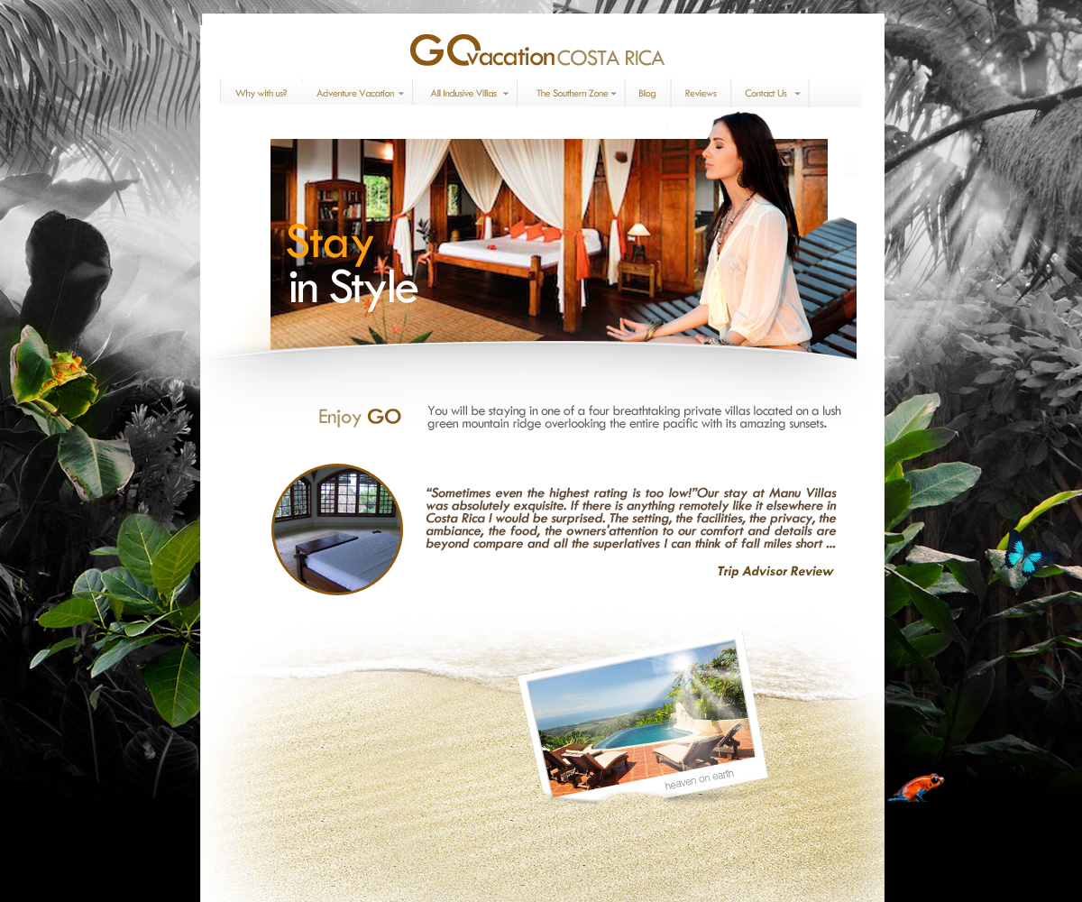 Wordpress Design by OliverWangho for Manu | Design: #1247060