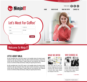 Web Design by webwinner for this project | Design #1248846