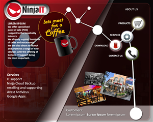 Web Design by ChimpanzeePrince for this project | Design: #1248285