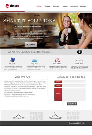 Web Design by Awais Raza for this project | Design: #1249200