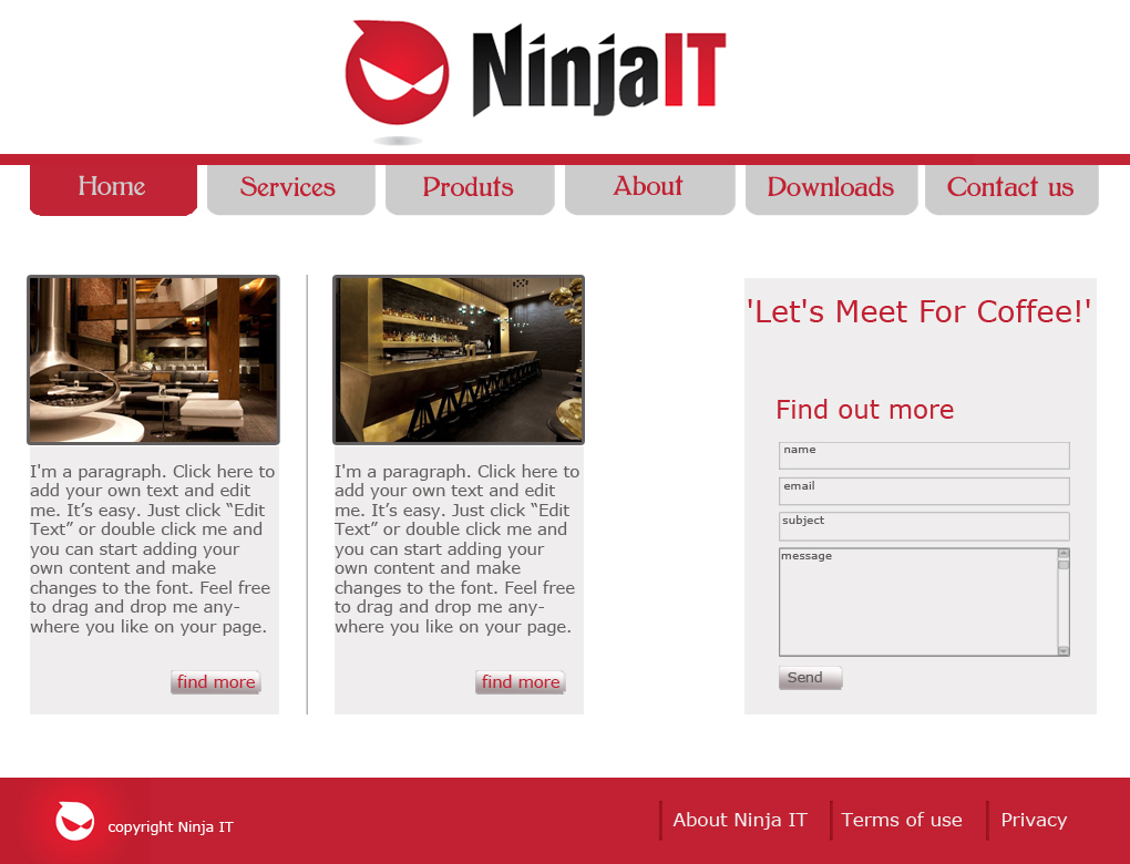 Web Design by Anabela Abreu for this project | Design #1247720